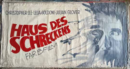 Bioscoop reclame: Haus des Schreckens 1965
