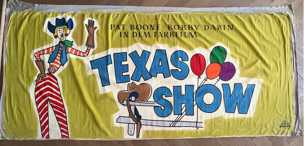 Bioscoop reclame: Texas show 1962