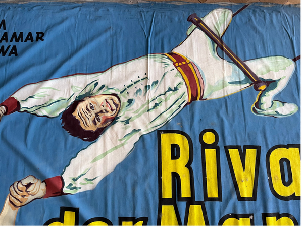 Bioscoop reclame: Rivalen der Manege 1958