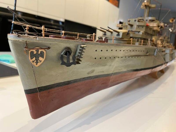 De Nürnberg, duits oorlogsschip