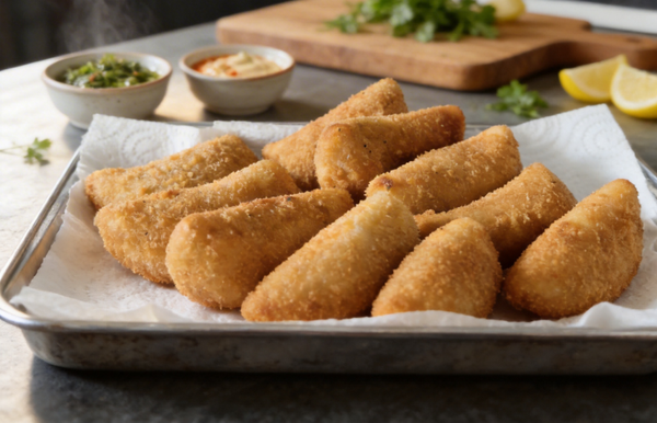 SHRIMP OR MEAT RISSOIS