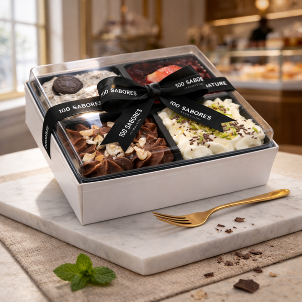 100SABORES              Signature Dessert Collection - 4 Desserts of 100ML