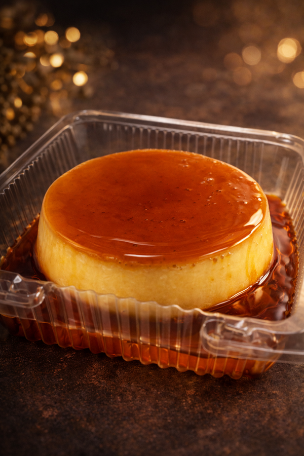CONDENSED MILK PUDDING.                 A comforting classic, available upon request.