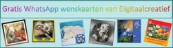 Gratis WhatsApp plaatjes/wenskaartjes van Digitaalcreatief