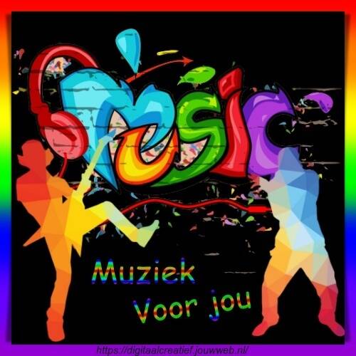 muziekafbeelding  blanco wenskaartje