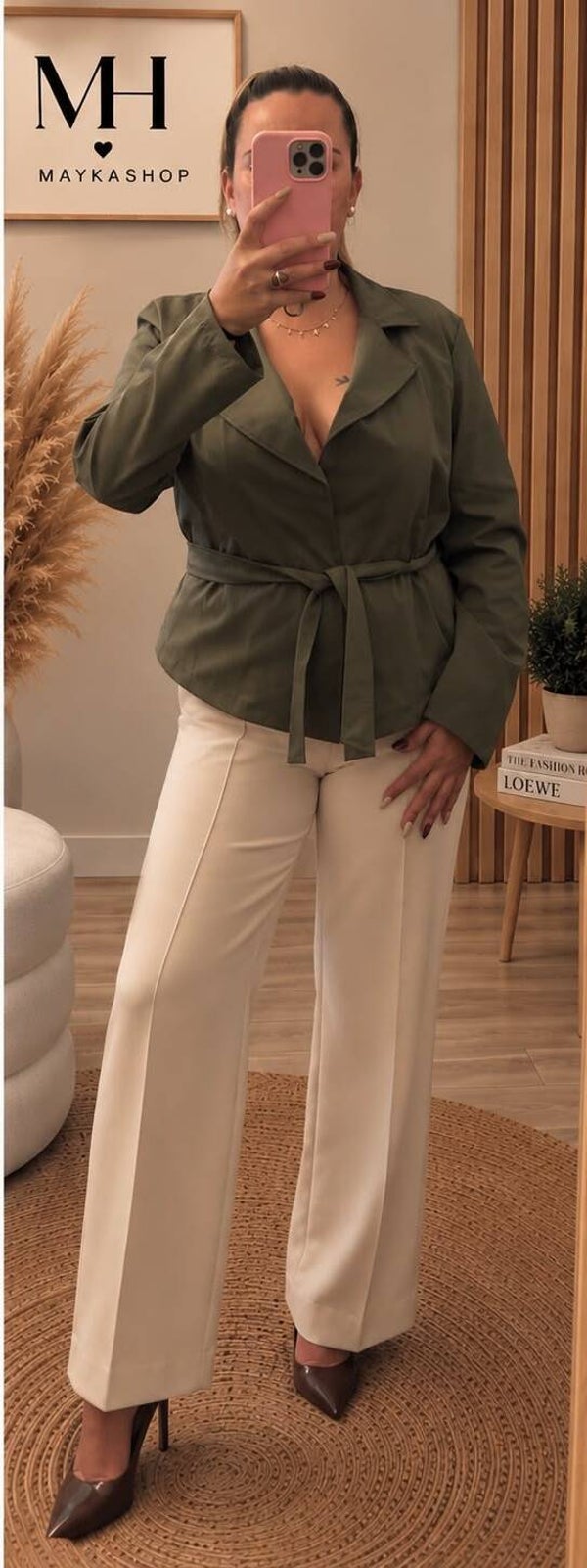 GABARDINA OLIVA