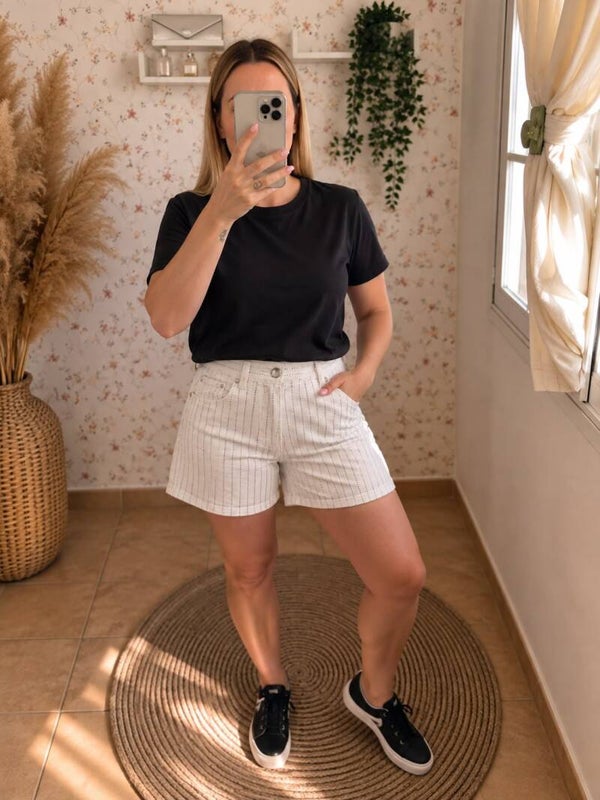 PANTALÓN BRILLI BRILLI BLANCO