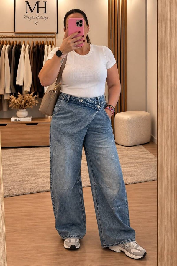 PANTALÓN CRUCE ZARA