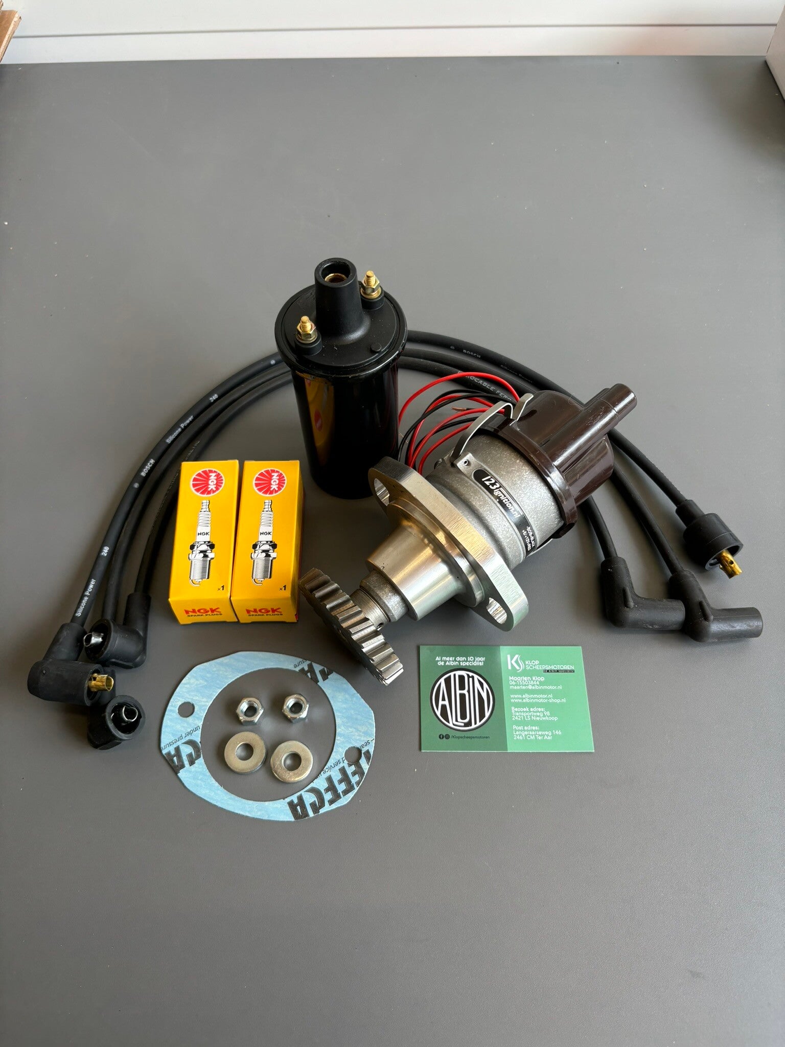 123-Ignition voor de Albin O-11 en de Albin O-21