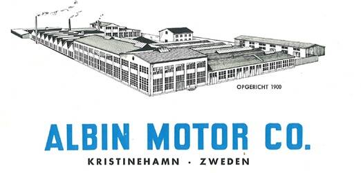 Orgineel Albin motor bord