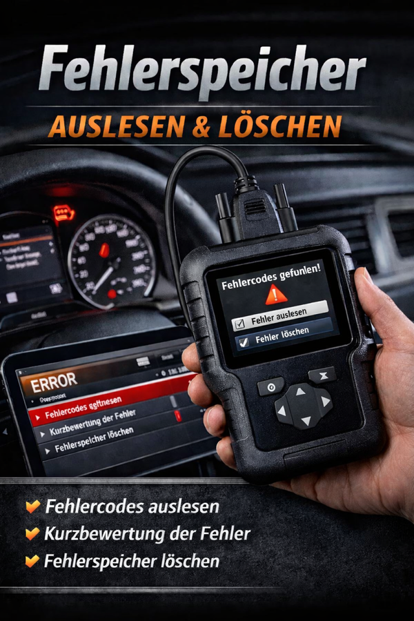 Fehlerspeicher auslesen & löschen