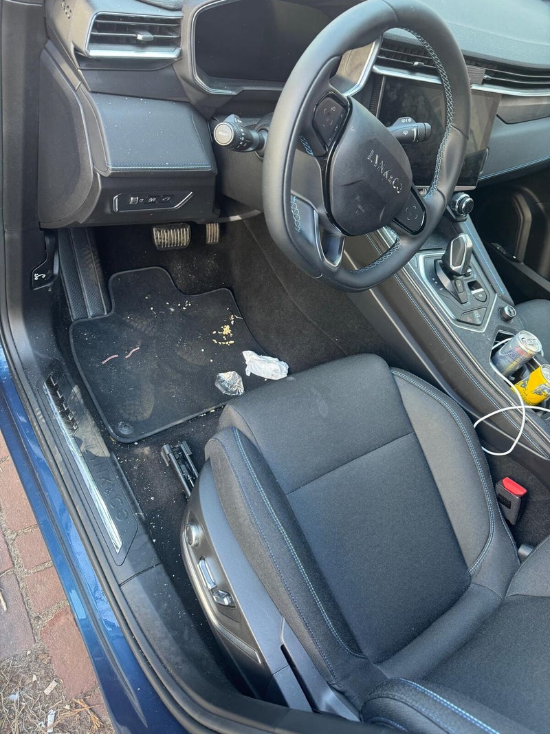 Autostoel voor reiniging