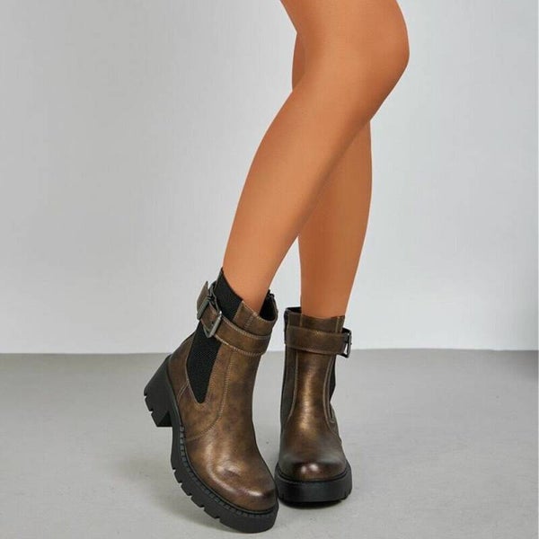 Chunky Chelsea Boots