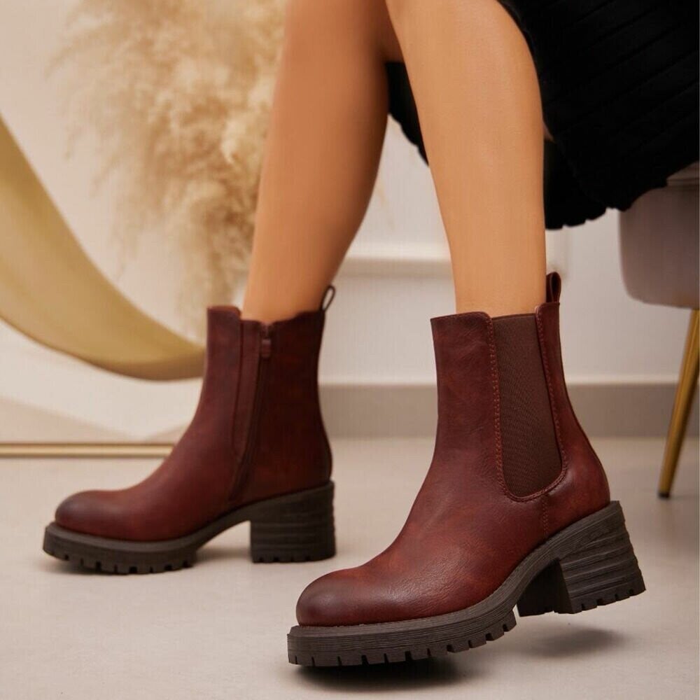 Chunky Chelsea Boots