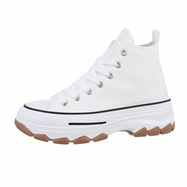 Trendy Canvas Platform High-Tops - BMH-103