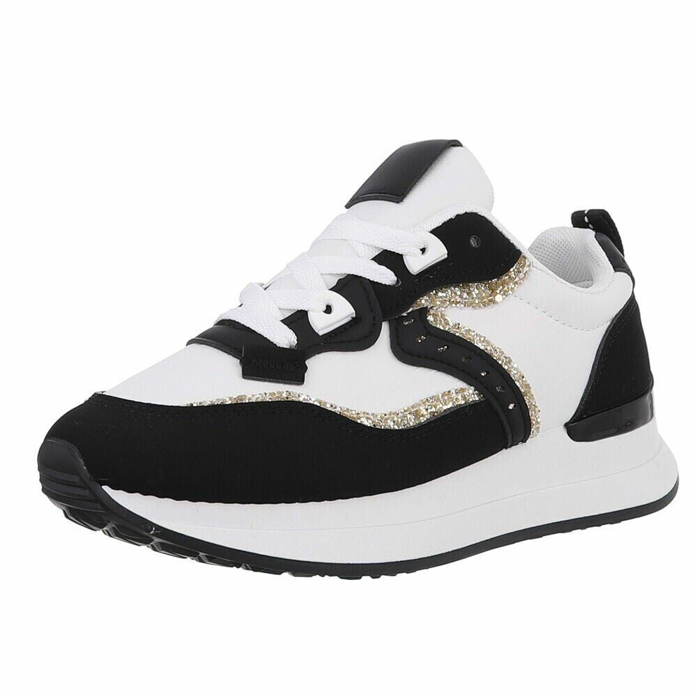 Sportief met Sparkle Sneakers