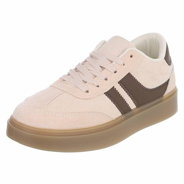 Sneakers met Suède Look
