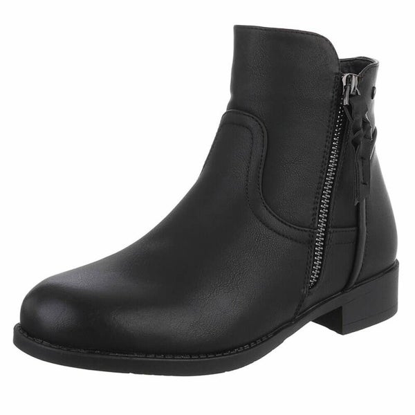 Tijdloze Elegantie Enkellaarsjes