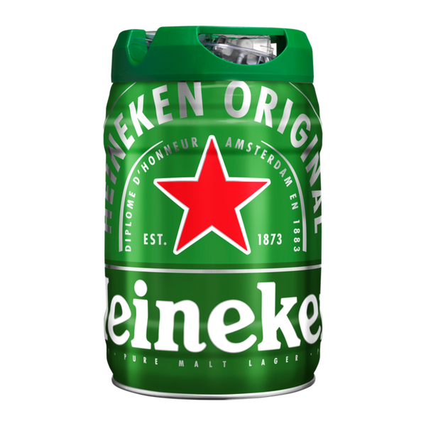 Heineken Premium Pilsener Tapvat 5L (gekoeld)!