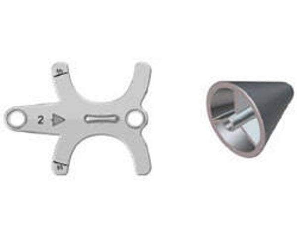 Blocca-morso 3° molare offset 3D e cono supporto tempia