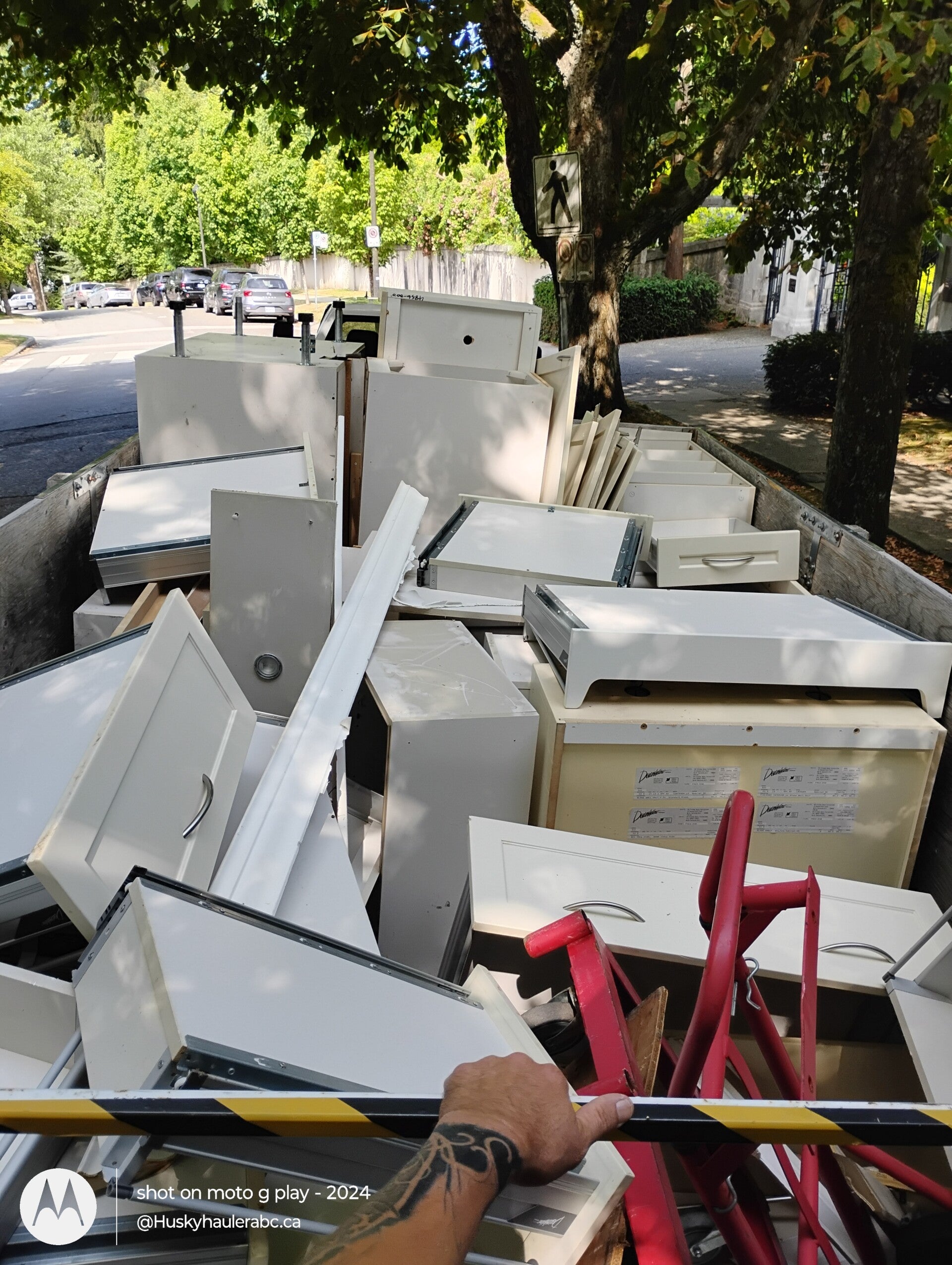 Cabinets from Vancouver for a Contractor 