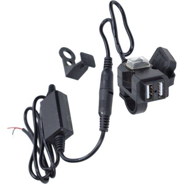 Universele Dubbele USB-Lader Socket voor Scooter/Motorfiets met Schakelaar