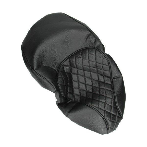 Zadelhoes/ buddydek Vespa Primavera/ Sprint Chesterfield zwart made in EU