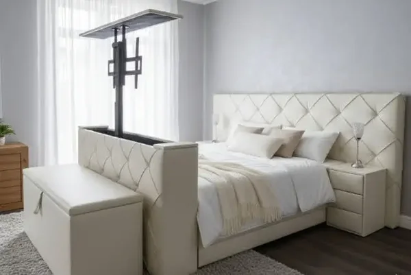 Boxspring met tv lift - voor televisies van 32 t/m 65 inch