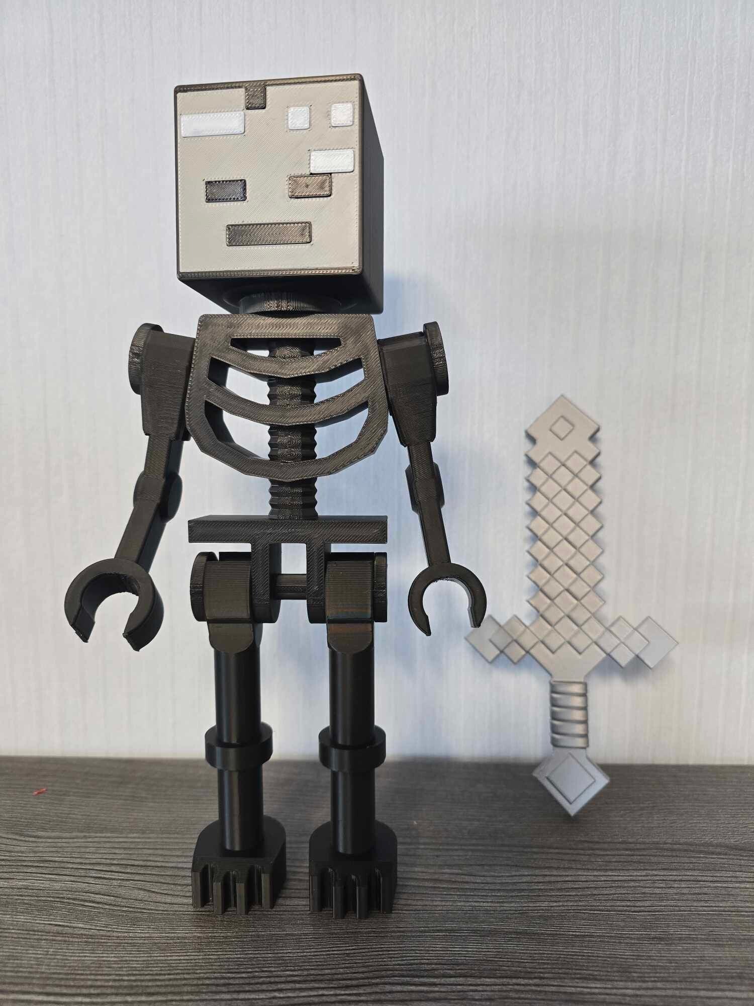 Minecraft Wither Skelett