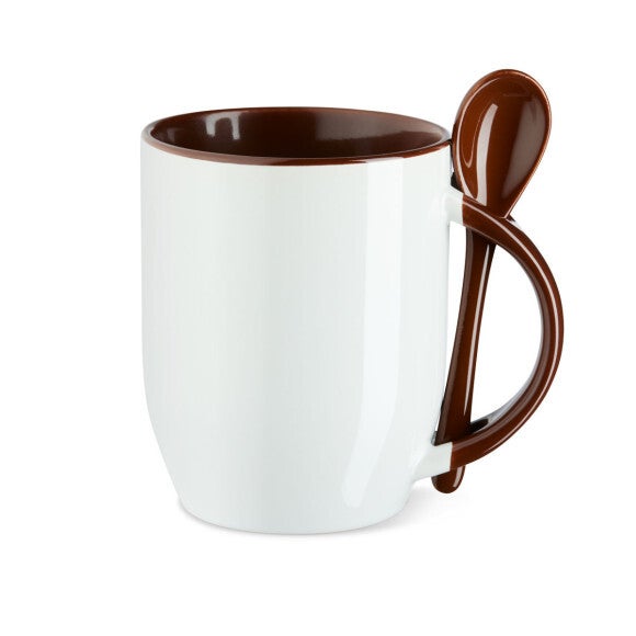 Sublitasse mit Löffel