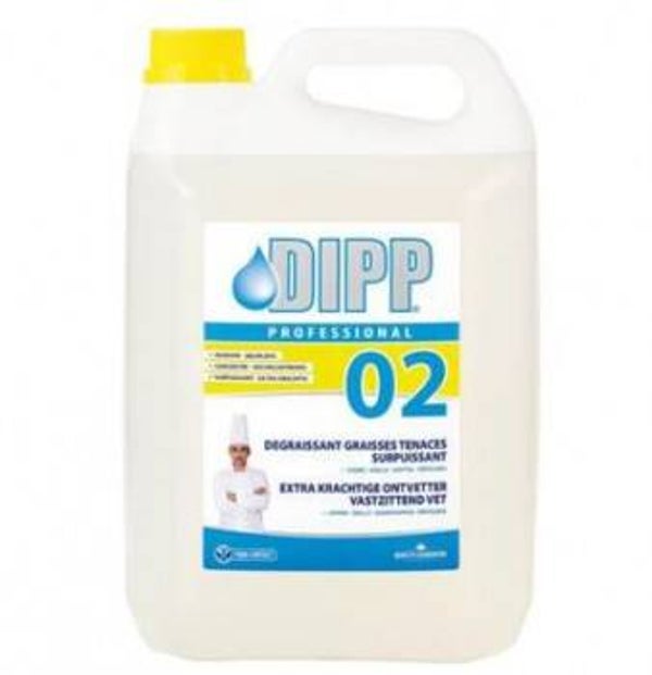 Dipp "02" Extra krachtige ontvetter  5L