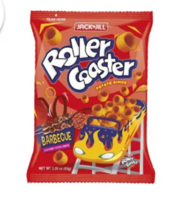 Jack & Jill   Roller BBQ Chipsringen 85gr