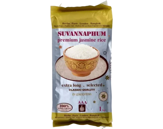 Suvannaphum AAA Premium Jasmine Rice  1kg - CROP 2026