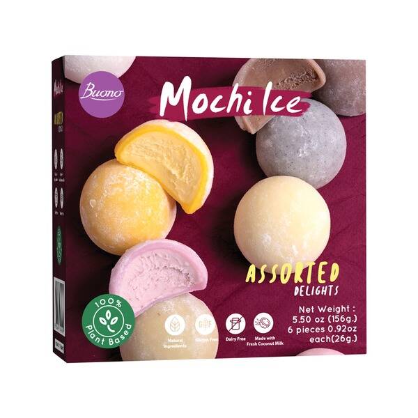 Mochi Ice Cream Multi Flavored  156gr