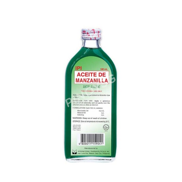 Aceite Manzanillia Antiflatulent IPI  100ml