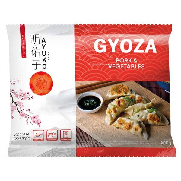 Ayuko Gyoza Pork & Vegetables,  400gr
