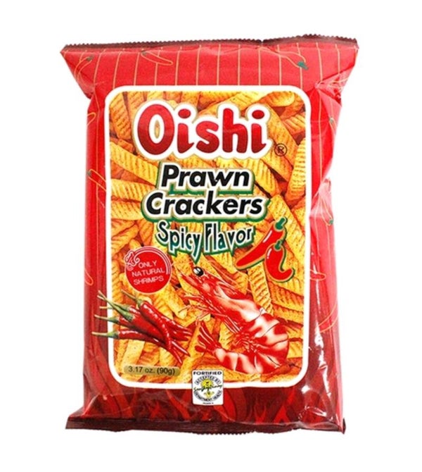 Oishi  Prawn Crackers - Spicy  60gr