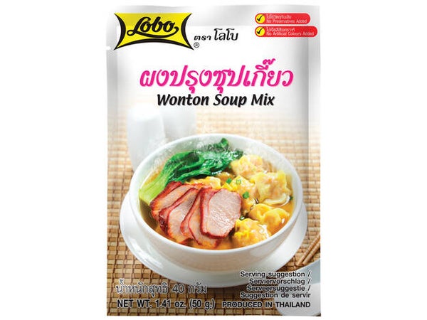 Lobo Wonton Wenchou Style Soupmix  40gr