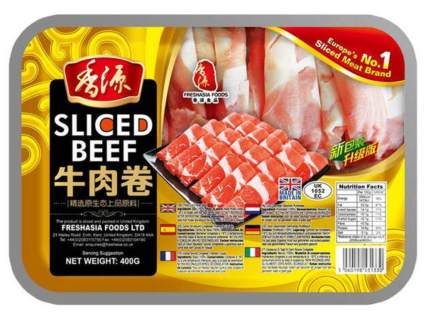 Fresh Asia - Sliced Beef  400gr