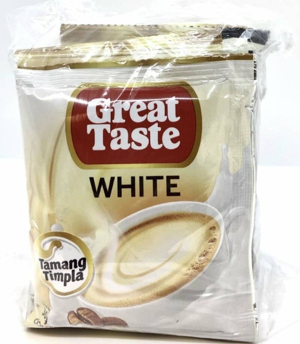 Great Taste 3-in-1 White Coffee  (10x33gr)