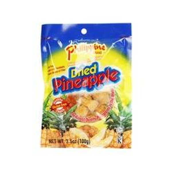 Philippine Brand - Dried Pineapple   100gr