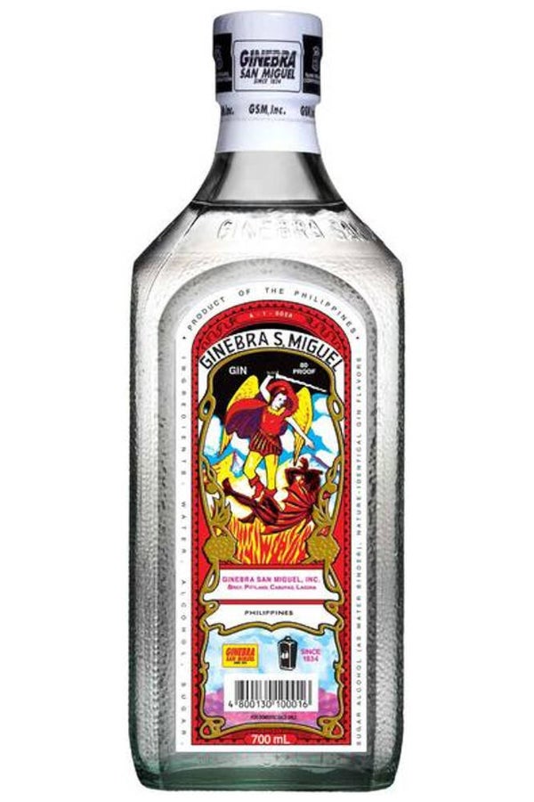 Ginebra Gin Round - San Miguel 40%Alc.  700ml