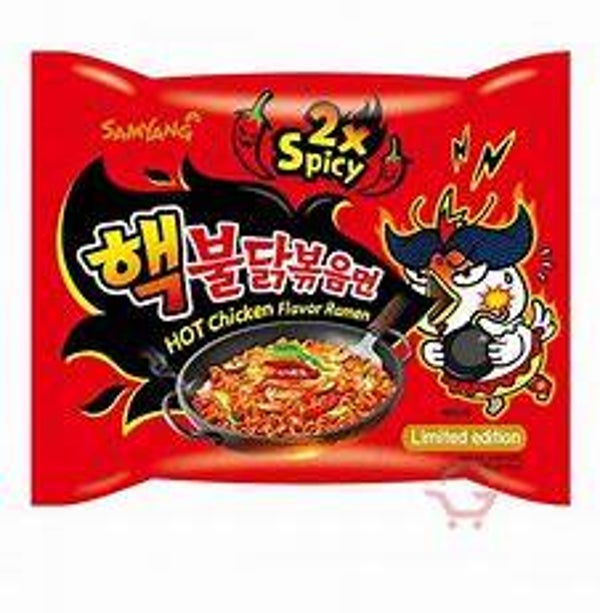 Samyang Ramen Hot Chicken Flavor 2x Spicy  140gr