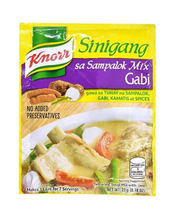 Knorr Sinigang sa Sampalok Mix With Gabi 22gr