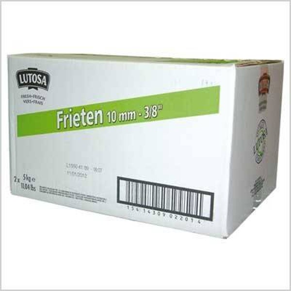 Lutosa pre-baked French Fries 10kg (fresh, order in advance)