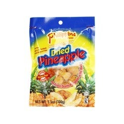 Philippine Brand - Dried Pineapple   100gr