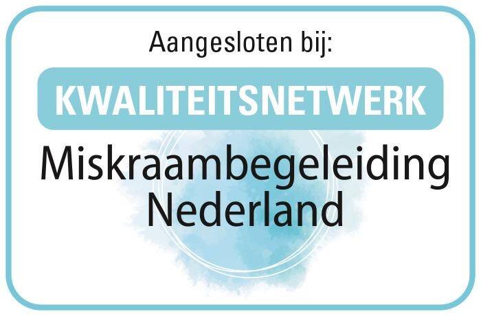 Anne-Marie de Groot is aangesloten bij het kwaliteitsnetwerk Miskraambegeleiding Nederland