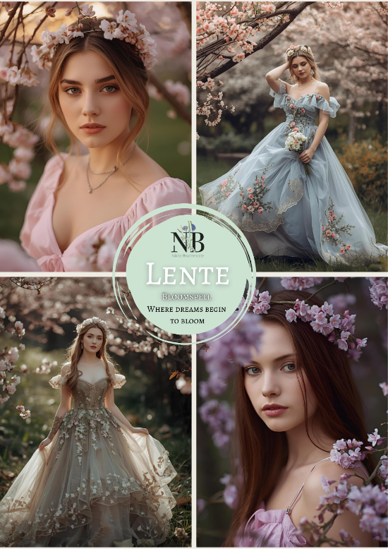 Fantasy Experience Nikita Bruidsmode Lente thema