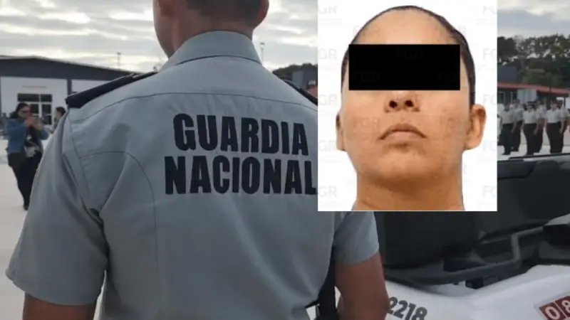 Georgina N, elemento de la Guardia Nacional 