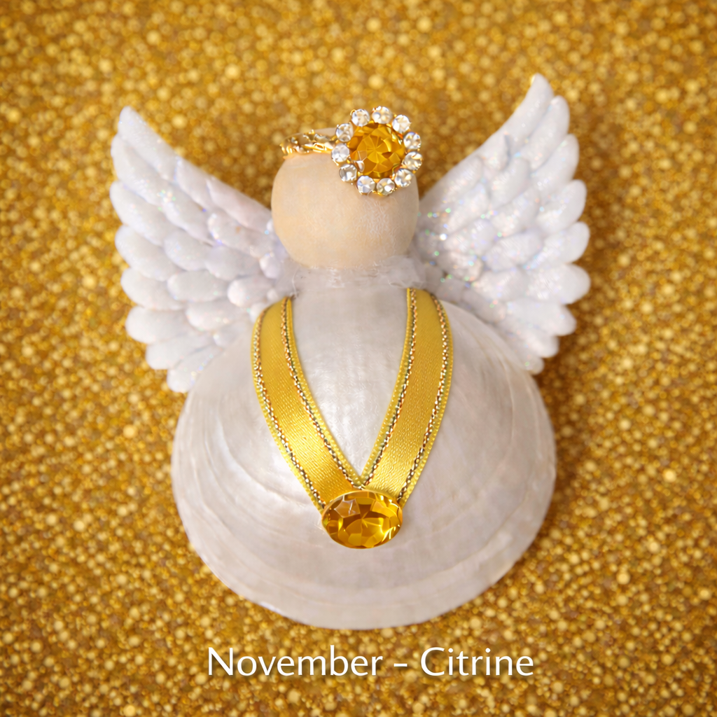 💛 NOVEMBER – CITRINE / TOPAZ  Abundance • Happiness • Confidence • Success